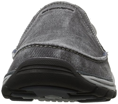 Skechers Men's Expected Avillo Moccasin, Black, 9.5 Medium US