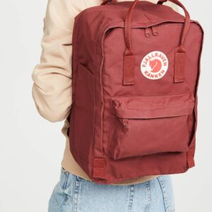 Fjallraven Women's Kanken 15" Laptop Backpack, Ox Red, One Size