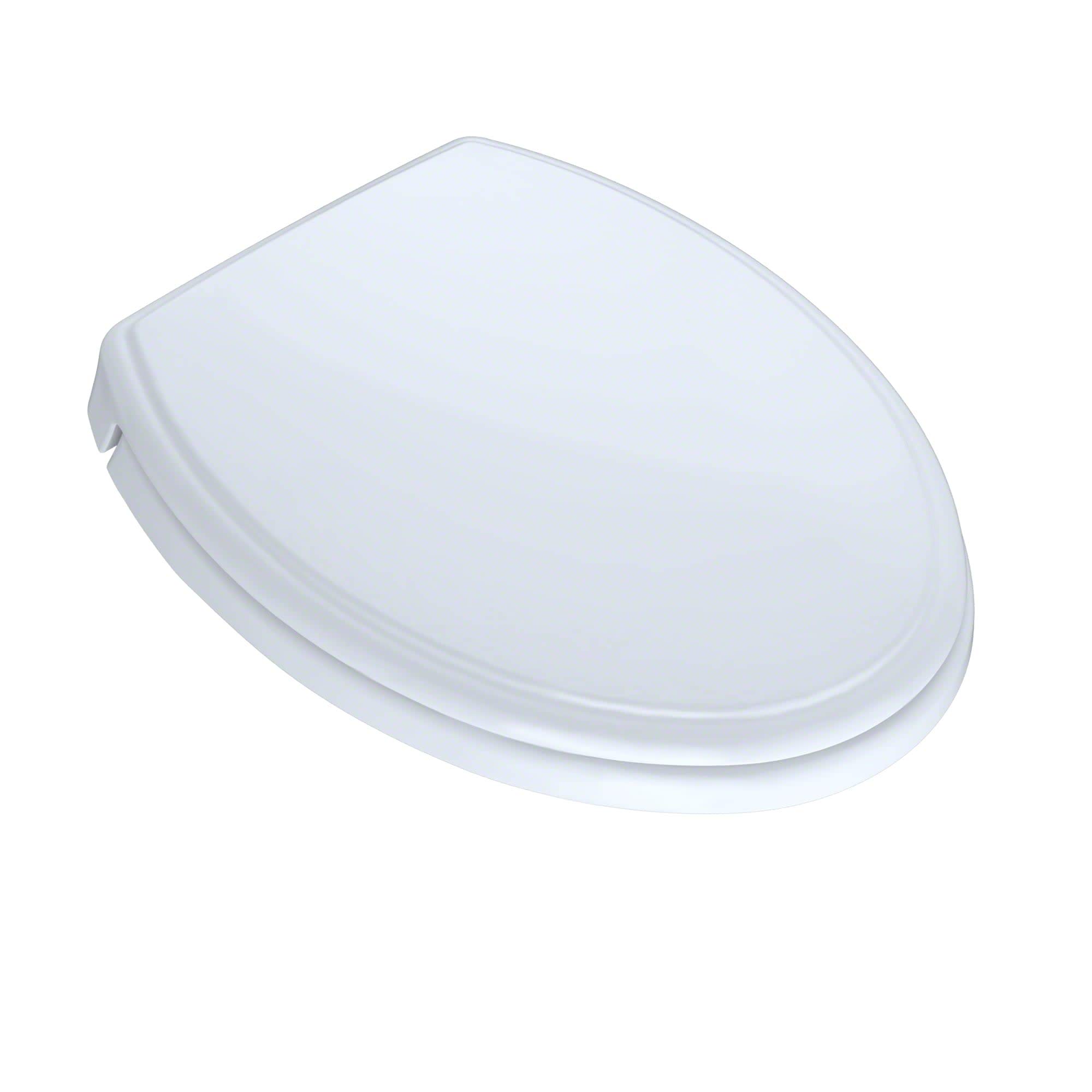 Toto SS154 SoftClose Elongated Closed-Front Toilet Seat and Lid, Cotton