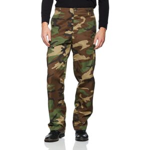 mil-tec bdu ranger combat trousers digital black size xl