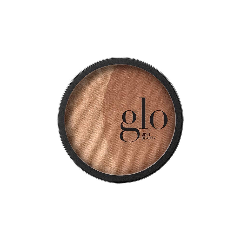 Glo Skin Beauty Bronzer Pressed Powder (Sunkiss) - Mineral Based Makeup Adds Warmth and Natural Contour for a Sun-Kissed Glow