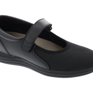 Drew Magnolia - Women's Mary Janes Blk/blk Stch - 9.5 Wide