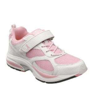 dr. comfort victory women's athletic shoe pink - 9 m