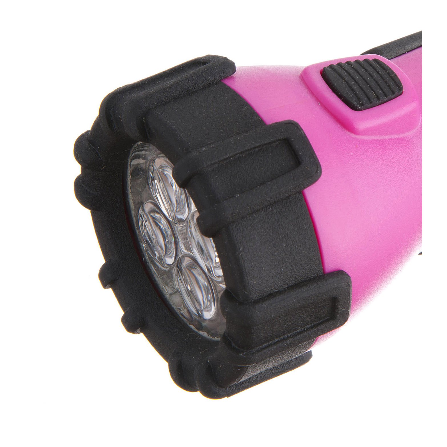 Dorcy 55 Lumen Floating Water Resistant LED Flashlight with Carabineer Clip, Pink ( 41-2509)