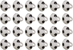 soccer ball cupcake rings