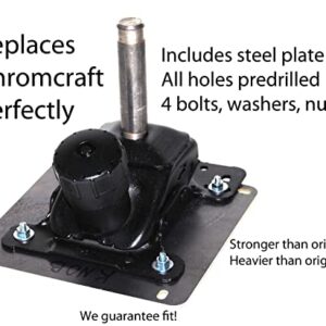 Chromcraft Kitchen Swivel and Tilt Mechanism, Includes Bushing Insert #4045-402