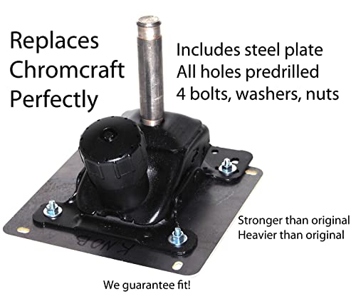 Chromcraft Kitchen Swivel and Tilt Mechanism, Includes Bushing Insert #4045-402