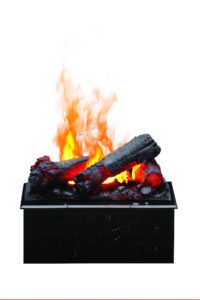 dimplex dfi400lh fireplace, black