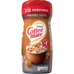 nestle coffee mate coffee creamer salted caramel latte 6 pack (15 oz)