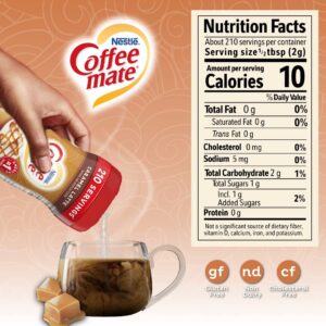 Nestle Coffee Mate Coffee Creamer Salted Caramel Latte 6 Pack (15 Oz)