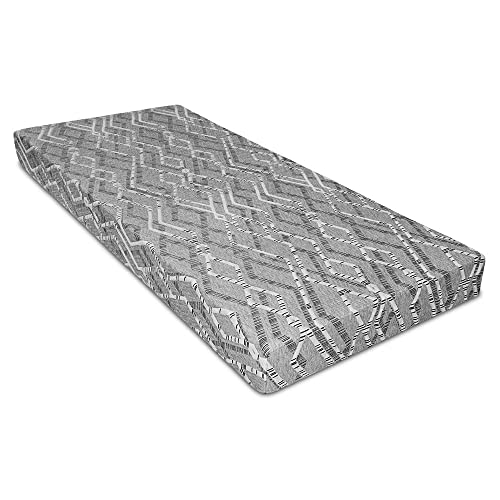 Big Trucker-Firm Layered Foam Truck Mattress Specifically Designed for Larger Drivers, 80" x 30" x 7"