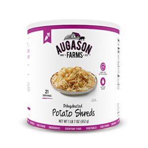 augason farms dehydrated potato shreds 1 lb 7 oz (pack of 1)