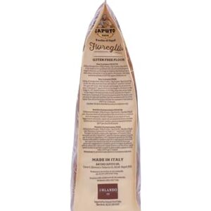 Antimo Caputo Gluten Free Pizza Flour 2.2lb - All Natural Multi Purpose Flour & Starch Blend for Baking Pizza, Bread, & Pasta