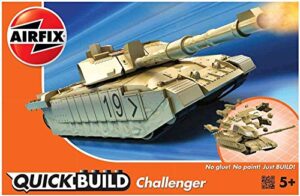 airfix quickbuild challenger tank plastic model kit