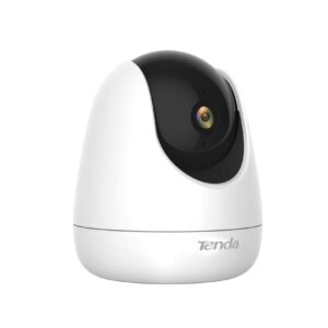 Tenda CP6 2K Indoor Wireless Pan Tilt Cameras for Home Security, Baby Monitor, Pet Camera with Phone APP, 2-Way Audio, Night Vision, Auto Tracking, Siren, AI Human & Motion Detection