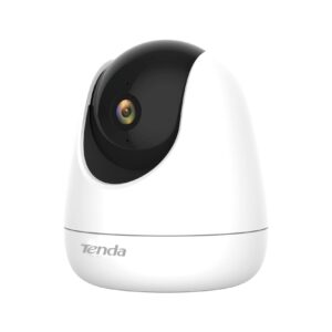 Tenda CP6 2K Indoor Wireless Pan Tilt Cameras for Home Security, Baby Monitor, Pet Camera with Phone APP, 2-Way Audio, Night Vision, Auto Tracking, Siren, AI Human & Motion Detection