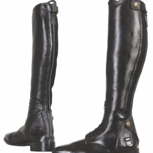 TuffRider Ladies Regal Field Boots | Color - Black | Size - 6 | Shape - Extra Slim