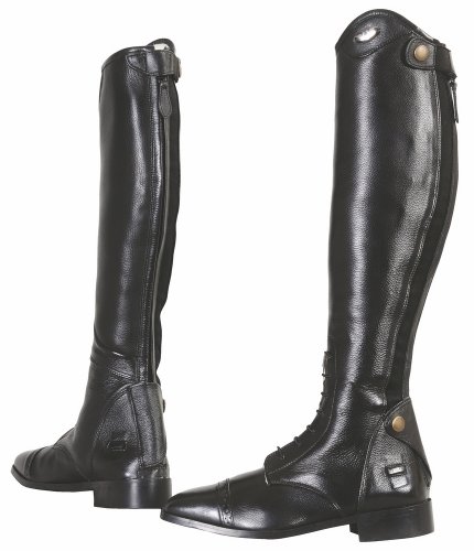 TuffRider Ladies Regal Field Boots | Color - Black | Size - 8.5 | Shape - Extra Slim