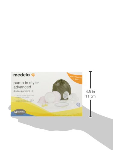 Medela Pump in Style Advanced Double Pumping Kit with Authentic Medela Spare Parts, Includes Breast Shields, Connectors, and Accessory Bag, Made Without BPA