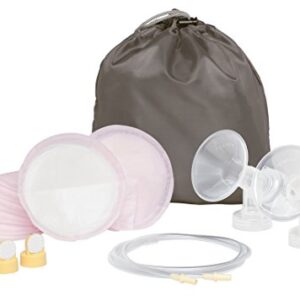 Medela Pump in Style Advanced Double Pumping Kit with Authentic Medela Spare Parts, Includes Breast Shields, Connectors, and Accessory Bag, Made Without BPA