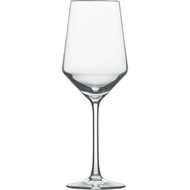 schott zwiesel pure light-bodied white wine glass, silver