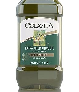 COLAVITA Premium Selection Extra Virgin Olive Oil Pack of 1 Plastic Bottle