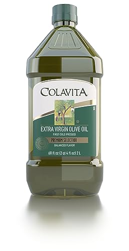 COLAVITA Premium Selection Extra Virgin Olive Oil Pack of 1 Plastic Bottle