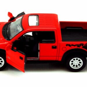 KiNSMART 2013 Ford F-150 SVT Raptor Supercrew (RED)