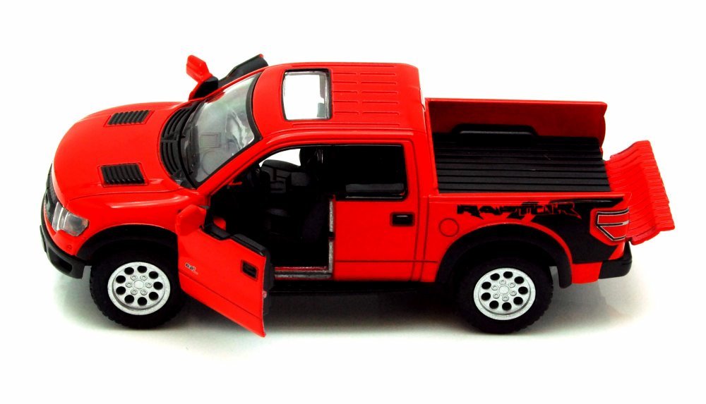 KiNSMART 2013 Ford F-150 SVT Raptor Supercrew (RED)