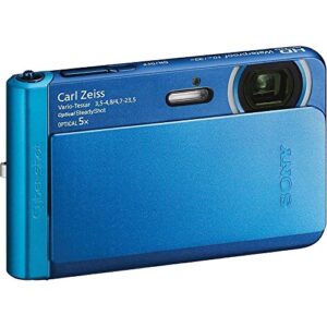 sony cyber-shot waterproof digital camera tx30 1080/60i 18.2mp dsctx30/l - blue