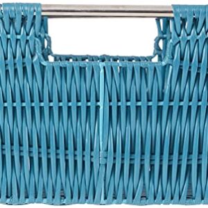 Whitmor Rattique Storage Baskets - Berry Blue - (3 Piece Set)