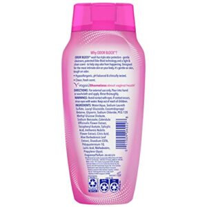 Vagisil Feminine Wash for Intimate Area Hygiene, Odor Block, Gynecologist Tested, Hypoallergenic, 12 oz, (Pack of 1)