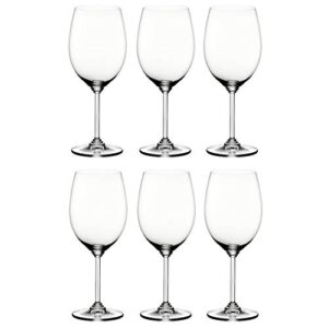 riedel wine series crystal cabernet/merlot wine glass, set of 6