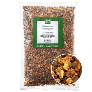 monterey bay herb co. mulling spices | used to flavor tea, fruit juices & wine | 1 lb