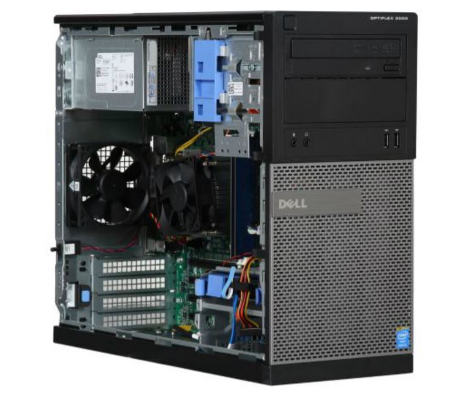 Dell OptiPlex 3020 MT Desktop PC - Intel Core i5 3.2GHz Quad Core - 4GB RAM - 500GB 7200RPM HDD - DVD Writer - Win 7 Pro (Pre-installed ) - No Monitor