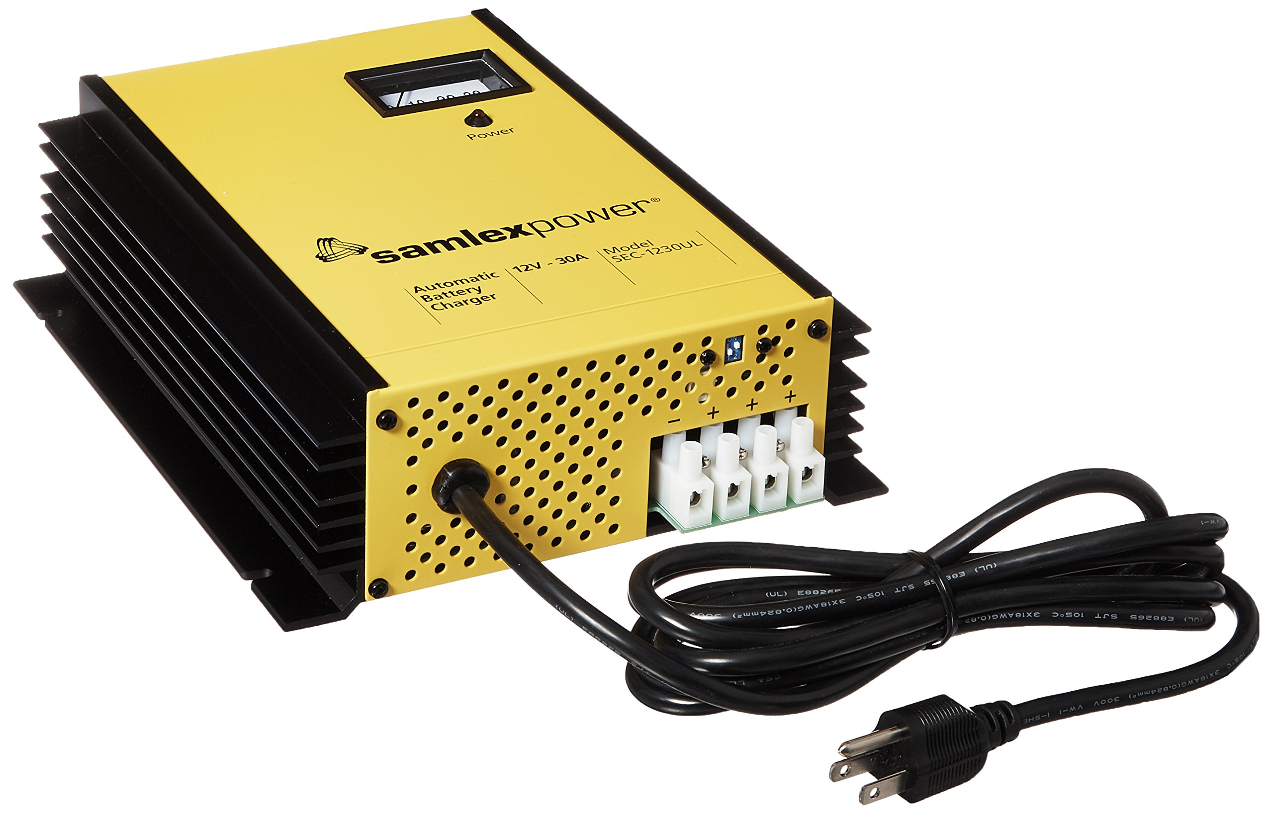 Samlex America (SEC1230UL) 30 Amp Battery Charger (1213.3002)