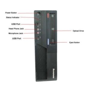 Lenovo ThinkCentre M58 Business Desktop Computer with Intel Core 2 Duo 3.0GHz Processor, 4GB-RAM, 320GB HDD, DVD, Gigabit Ethernet, VGA, Windows 10 Home (Renewed)