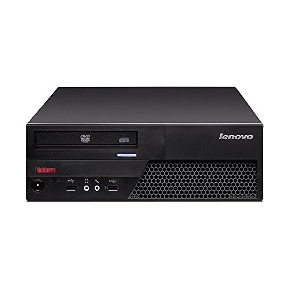 Lenovo ThinkCentre M58 Business Desktop Computer with Intel Core 2 Duo 3.0GHz Processor, 4GB-RAM, 320GB HDD, DVD, Gigabit Ethernet, VGA, Windows 10 Home (Renewed)