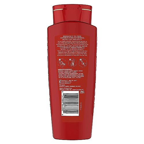 Old Spice Wild Bearglove Scent Body Wash for Men, Red 16 Oz, Packaging may vary Red