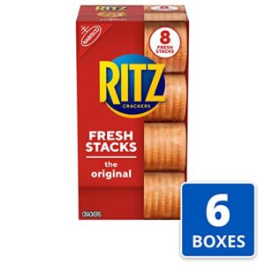 Ritz Fresh Stacks Original Crackers, 6 - 11.8 oz Boxes (48 Total Stacks)