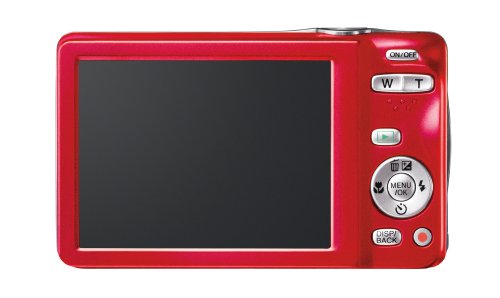 Fujifilm FinePix JX660 16 MP Digital Camera with 2.7-Inch LCD (Red)