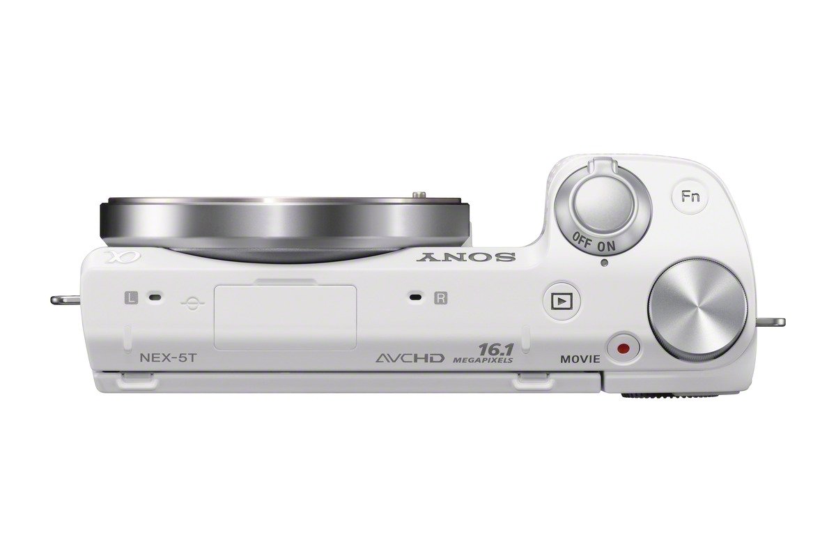 Sony NEX-5TL/W Mirrorless Digital Camera with 16-50mm Power Zoom Lens (White)