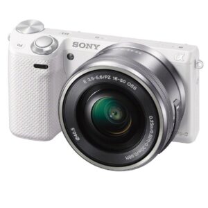 Sony NEX-5TL/W Mirrorless Digital Camera with 16-50mm Power Zoom Lens (White)