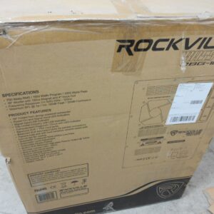 Rockville RBG18FA 18" 3000w Active Powered Pro Subwoofer Folded Horn PA/DJ Sub