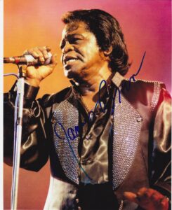 kirkland james brown 8 x 10 photo display autograph on glossy photo paper