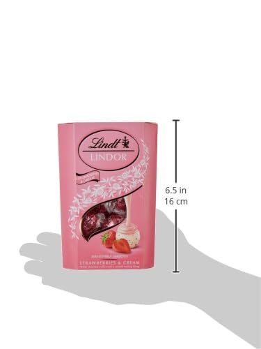 Lindt Lindor Strawberries & Cream 200g