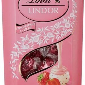 Lindt Lindor Strawberries & Cream 200g