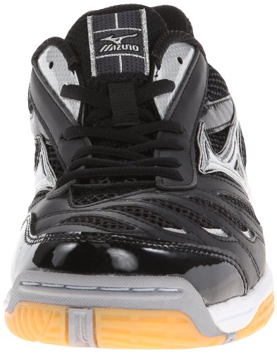 Mizuno Women's Wave Rally 5 Volley Ball Shoe,Black/Silver,6 M US