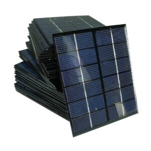 sunnytech® 1pc 2w 6v 330ma mini solar panel module diy polysilicon solar epoxy cell charger b031