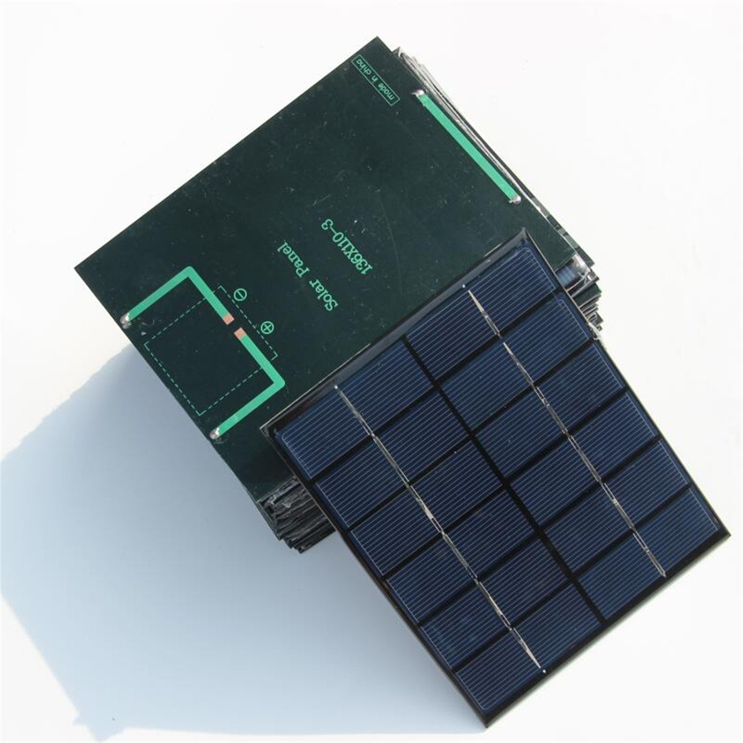 Sunnytech® 1pc 2w 6v 330ma Mini Solar Panel Module DIY Polysilicon Solar Epoxy Cell Charger B031